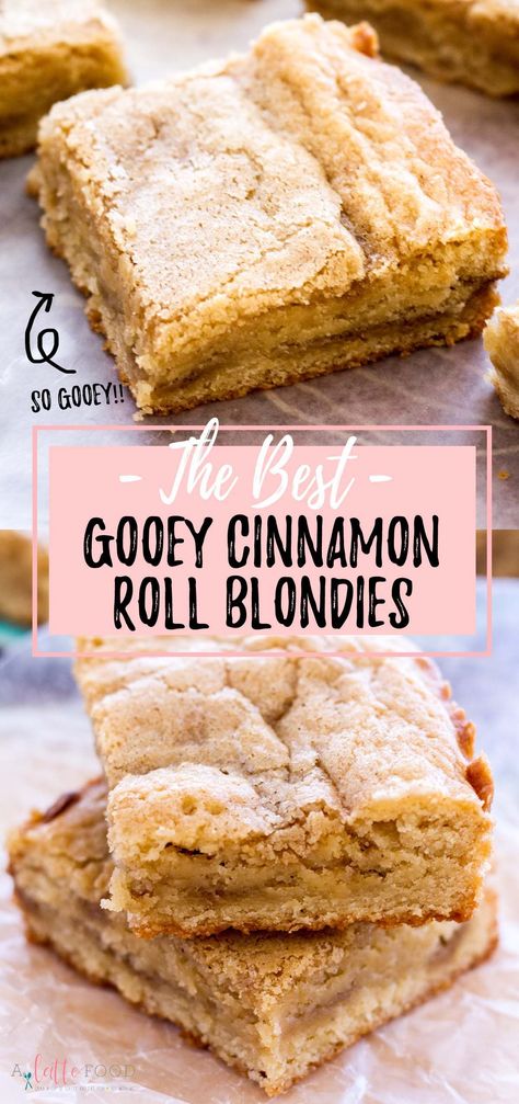 Cinnamon Roll Blondies, Cinnamon Dessert Recipes, Cinnamon Roll Filling, Cinnamon Desserts, Blondie Recipe, Cinnamon Filling, Fast Desserts, 2024 Recipes, Family Desserts