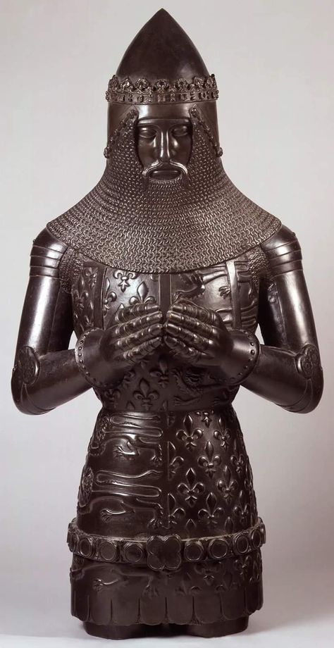 Edward The Black Prince, Black Armour, The Black Prince, Paris In May, Edward Iii, Imperial State Crown, Black Armor, Visit Wales, Medieval Armor