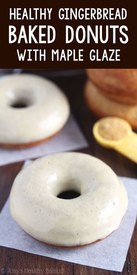 Sugar Free Donuts Baked, Healthy Doughnuts Recipe, Low Calorie Clean Eating, Low Calorie Donuts, Diet Sweets, Donuts From Scratch, Baked Donuts Recipe, Healthy Doughnuts, Sugar Free Donuts