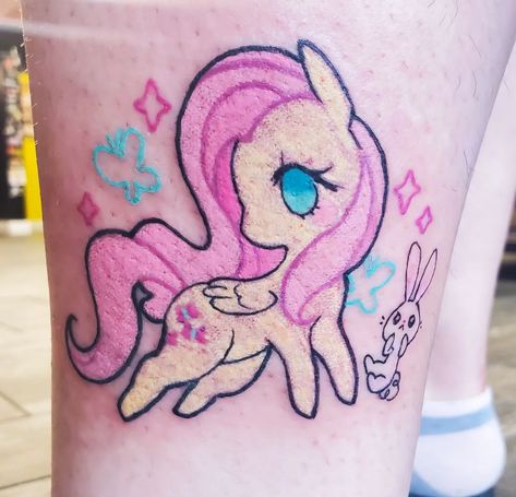 Flutter Shy Tattoo, Fluttershy Cutie Mark Tattoo, Fluttershy Tattoo, Lps Tattoo, Mlp Tattoo, Pony Tattoo, My Little Pony Tattoo, Mlp Fluttershy, Couples Tattoo