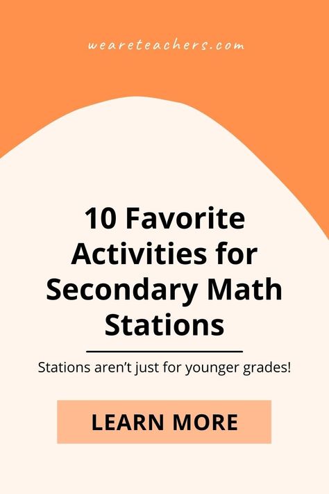 Looking for activities for secondary math stations? These educator-approved games and activities are perfect for middle and high school math. Math Measurement Activities, Estimation Activities, Academic Coach, Secondary Math Classroom, High School Math Activities, Teaching Geometry, Money Activities, Geometry Activities, Math Number Sense