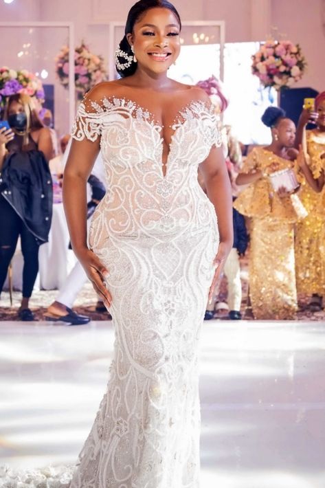 Gold Reception Dress, Rose Gold Reception, Wedding Day Dresses, Extravagant Wedding Dresses, African Bridesmaid Dresses, Custom Wedding Dresses, Plus Wedding Dresses, Long Sleeve Wedding Gowns, American Dress