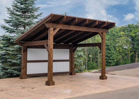 Outdoor wood pavilion Post And Beam Shed, Wood Pavilion, Corner Pergola, Mini Barn, Shake Roof, Cedar Posts, Cedar Pergola, Wood Pergola, Wood Roof