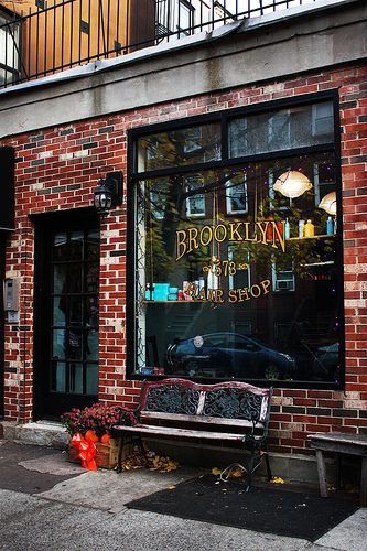 Barbershop Exterior, Rustic Salon Decor, Barber Shop Haircuts, Barber Shop Interior, Master Barber, Shop Facade, Barbershop Design, Barber Shop Decor, Barber Pole