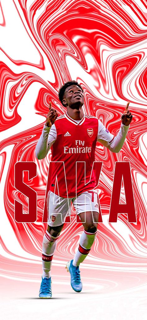 Saka Wallpaper Discover more Arsenal, Arsenal FC, Bukayo Saka, Football, Premier League wallpaper. https://www.ixpap.com/saka-wallpaper-7/ Saka Wallpaper, Arsenal Photo, Arsenal Football Shirt, Arsenal Fc Wallpapers, Arsenal Wallpapers, Bukayo Saka, Star Boy, Arsenal Football Club, Poster Wallpaper