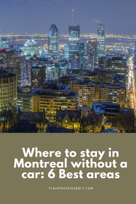 I love to explore places without a car, and on my website, I cover many topics for car-free travelers. In this article, we will visit Montreal and help you find the best places to stay in Montreal without a car. Visit Montreal, Notre Dame Basilica, Metro System, Mount Royal, Old Montreal, Royal Park, Underground Cities, Old Port, Travel Hotel