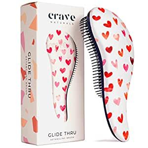 30% off plus Free shipping on Crave Naturals Detangling Brush. Detangler Brush, Increase Hair Growth, Detangling Hair, Detangling Hair Brush, Detangling Brush, Hair Detangler, Kids Hair, Pink Hearts, Free Hair