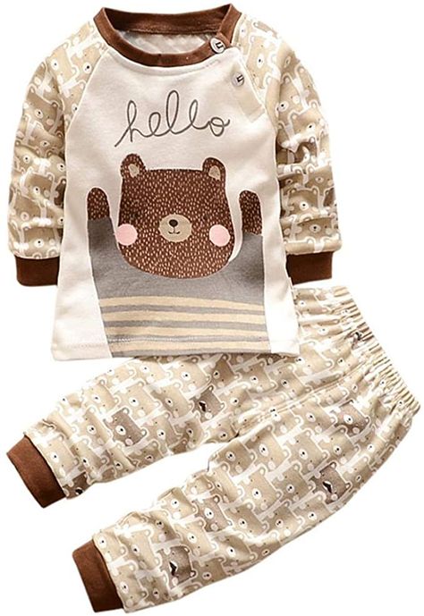 Teddy Outfit, Child Boy, Cartoon Tops, Toddler Winter, Shirt Pant Set, Fashionable Baby Clothes, Sweater Brands