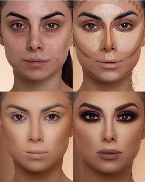 Asian Makeup Trends, Machiaj Smokey Eyes, Teknik Makeup, Makeup Contouring, Contouring Makeup, Mekap Mata, Make Up Tutorials, Makeup Spray, Smink Inspiration