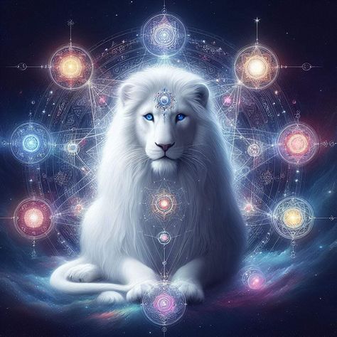 Sirius B Starseed, Lyran Starseed, Lion King Pictures, Mystical Animals, Lion And Lioness, Power Animal, Nature Music, Mystical Art, Ethereal Art