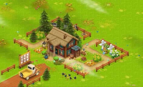 Hay Day Soup Kitchen Design, Hayday Layout Ideas Low Level, Hay Day Level 40 Layout, Hay Day Production Buildings Design, Hayday House Design, Hayday Crop Layout, Hay Day Farm Design Ideas Level 30, Hay Day Farm Inspiration, Hayday Farm Design Ideas