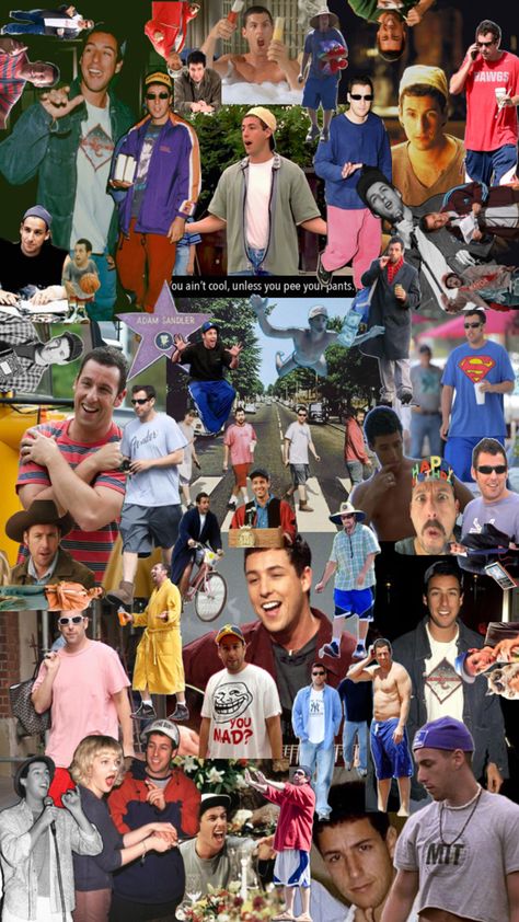 iPhones/iPad wallpaper Adam Sandler Wallpaper, Collage Wallpaper, Adam Sandler, Ipad Wallpaper, Ipad, Collage