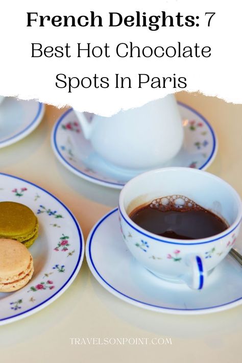 Treat yourself to Parisian delights with our guide to the best hot chocolate spots in the city. Explore charming cafes, historic venues, and hidden gems that serve up rich and velvety hot chocolate for a cozy and memorable indulgence in Paris. Hot Chocolate In Paris, Angelina Paris, Les Deux Magots, The Best Hot Chocolate, Spots In Paris, Best Hot Chocolate, Chantilly Cream, Paris Cafe, Paris Restaurants