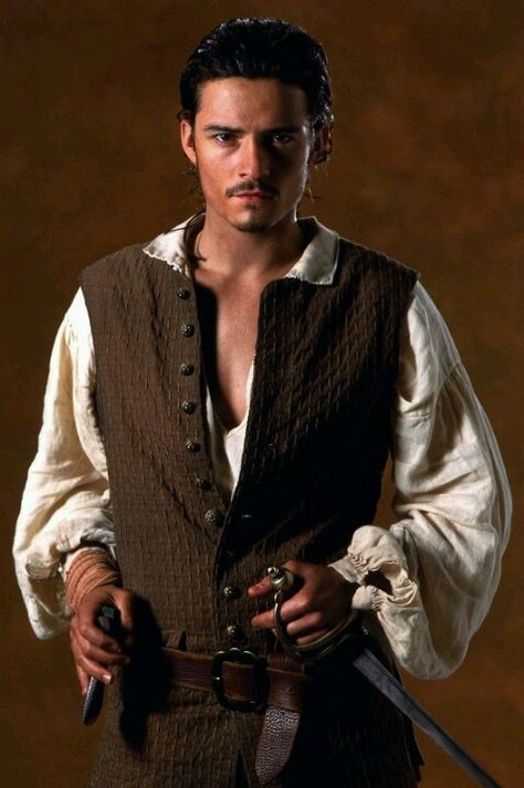 Blacksmith Orlando Bloom Legolas, Kaptan Jack Sparrow, Elizabeth Swann, Captain Jack Sparrow, Pirate Life, Orlando Bloom, Captain Jack, Pirate Costume, Keira Knightley