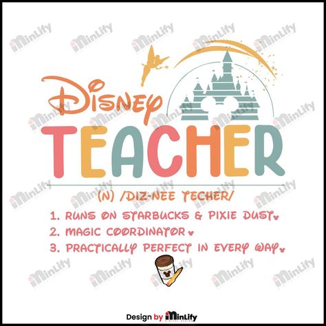 Disney Teacher Sign, Teacher Appreciation Disney Theme, Teacher Disney Shirts, Disney Teacher Appreciation Week, Disney Teacher Appreciation, Disney Teacher Shirts, Disney Back To School, Appreciation Themes, Disney Teacher