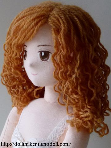 Crochet Doll Hair, Rag Doll Hair, Hair Yarn, Diy Rag Dolls, Dolls Hair, Yarn Dolls, Homemade Dolls, Doll Makeup, Doll Sewing Patterns