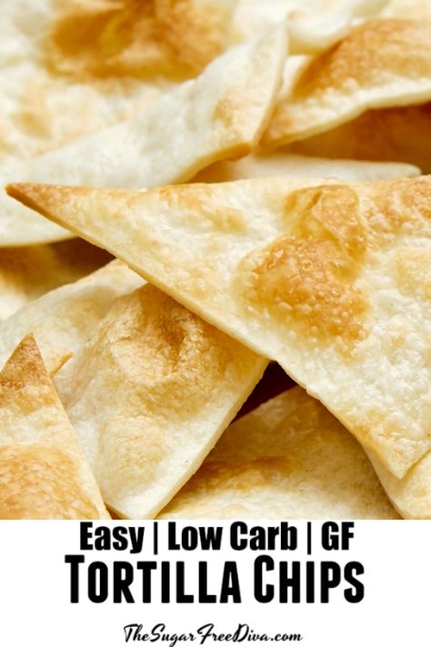 Low Carb Tortilla Chips, Keto Tortilla Chips, Lazy Low Carb, Recipe Tortilla, Keto Tortilla, Dinner Recipes Healthy Low Carb, Low Carb Chips, Glutenfree Recipe, Low Fat Low Carb