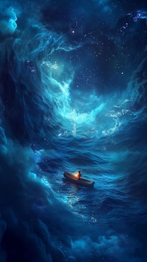 Boat In Middle Of Ocean, Classic Anime Style, Middle Of The Ocean, Sea Storm, Dreamy Artwork, Favorite Anime Characters, Classic Anime, Japon Illustration, Fantasy Places