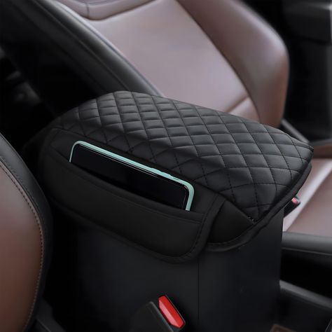 PRICES MAY VARY. Perfect Fit: Center Console Cover fit for Ford Maverick 2022 2023 2024 Lariat/XLT/XL, perfectly compatible with Ford Maverick Accessories Premium Material: Made from high-quality PU leather, this car armrest cover center console is soft, lightweight, and durable. Its waterproof, scratch-resistant surface protects your middle console cover from scratches, stains, and everyday damage Practical Storage Design: This center console cushion has side pockets on both sides, offering con Ford Maverick Accessories, Ford Maverick 2022, Center Console Cover, Car Armrest, Car Center Console, Ford Maverick, Car Center, Waterproof Car, Practical Storage