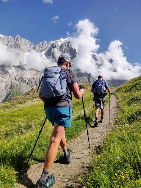 Italian, French & Swiss Alps Walking & Hiking Tour | Backroads Active Travel Swiss Hikes, Swiss Hiking, Alps Hiking, Hiking French Alps, Swiss Alps Hiking, Skiing In Switzerland Swiss Alps, Italian Side, Hiking Poles, Hiking Adventure