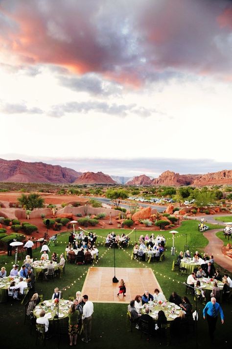 Saint George Utah, Dance Floor Rental, Golf Wedding, Wedding Venues Utah, Golf Event, Golf Course Wedding, St George Utah, Outdoor Wedding Reception, Southern Utah