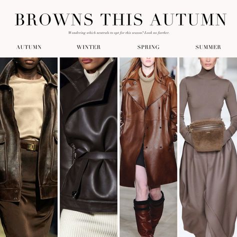 Opt for these neutrals this Autumn to truly capture the autumnal feeling 🤎⁠ .⁠ #coloranalysis #colouranalysis #autumnpalette #springpalette #winterpalette #summerpalette True Winter Palette, Soft Summer Palette, London Mayfair, Colour Analysis, Summer Neutrals, Spring Palette, Warm Skin Tone, Colour Theory, Dark Autumn