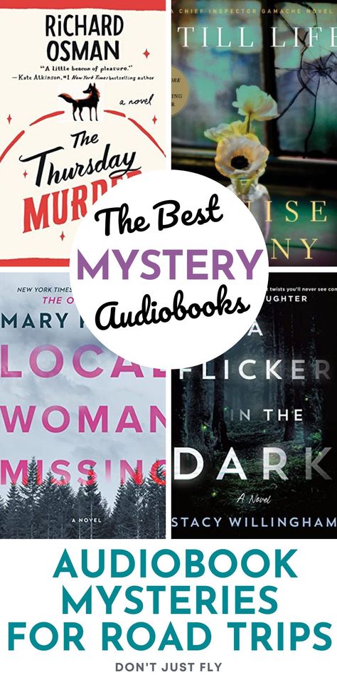 Planning an epic drive? Queue up one of the best mystery audiobooks for road trips if you want to stay awake at the wheel. From psychological thrillers, cozy mysteries, classic mysteries, and women's fiction suspense, there's a little something for everyone on the list.