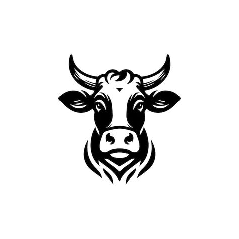 Cow Vector Illustration, Cartoon Cow Face, Cow Nose, Cow Icon, Teeth Drawing, Cow Logo, Cow Vector, Cow Drawing, Digital Photography Lessons