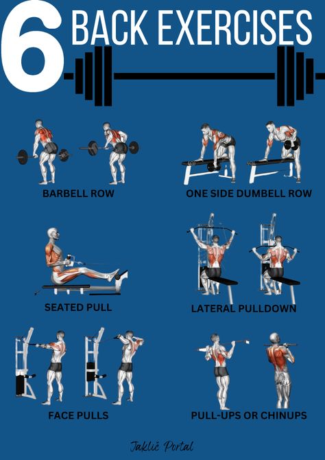 Lower Back Exercises Women Gym, Pull Exercises At Home, Weighted Back Exercises, Lower Body Pull Exercises, Back Weight Lifting Exercises, Pull Exercises For Women, Back Exercises For Men, Pull Exercises, Full Back Workout