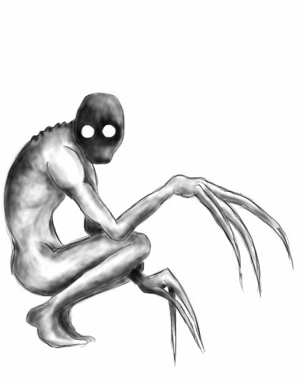 The Rake drawing image results Rake Creature, Shooting Target, Weird Drawings, The Rake, Creepy Drawings, Creepy Stuff, Shooting Targets, Creepypasta Characters, Creepy Pasta