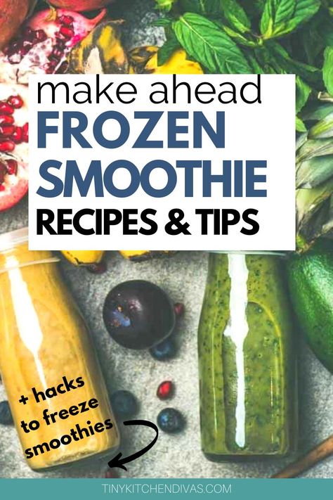 Frozen Smoothie Packs save you A LOT of time.So, how do you freeze healthy smoothies without sacrificing their quality? Check out the blog to learn more on hack that will keep frozen smoothies nutritious ,fresh and have also listed my favorite frozen smoothie recipes. Let us know which is your favorite of the10 Best Healthy Vitamix Smoothie Recipes in comments #smoothie,#breakfastsmoothies,#frozensmoothies,#smoothierecipes,#smoothiepacks Vitamix Smoothie Recipes, Frozen Smoothie Recipes, Frozen Smoothies, Smoothie Kits, Frozen Smoothie Packs, Vitamix Smoothies, Freeze Food, Make Ahead Smoothies, Mango Pineapple Smoothie