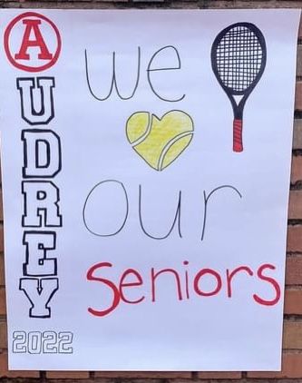 Tennis Posters High School Senior Night, Tennis Senior Posters, Tennis Signs High School, Senior Tennis Poster Ideas, Senior Night Posters Tennis, Tennis Posters High School, Tennis Senior Night Ideas, Tennis Senior Night Posters, Tennis Team Gifts