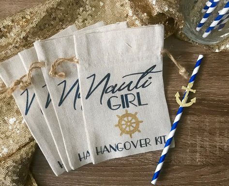 Sailing Bachelorette Party, Hangover Essentials, Nautical Theme Bachelorette Party, Bachelorette Party Lake, Bride Kit, Cruise Bachelorette Party, Nauti Bride, Nautical Bachelorette Party, Bride Tribe Bachelorette