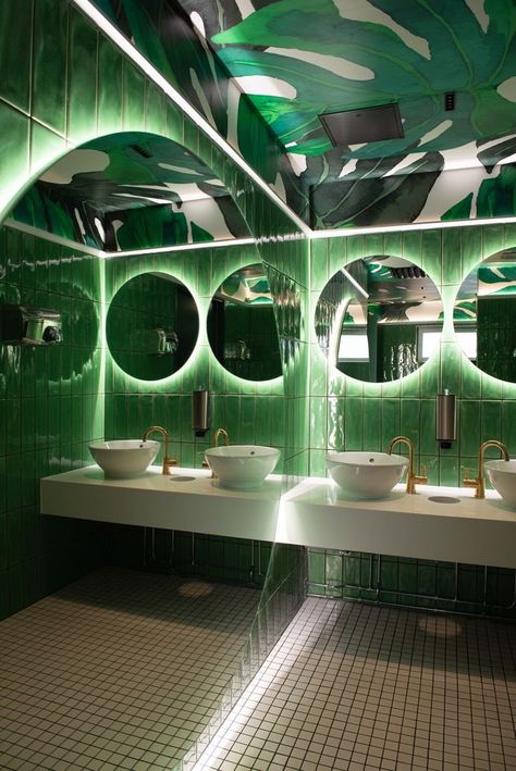 Club Bar Design, 2nd Floor Addition, Club Design Interior, Club Bathroom, Milan Design Week 2022, Bar Lounge Design, Nightclub Design, Bar Interior Design, Bar Interior