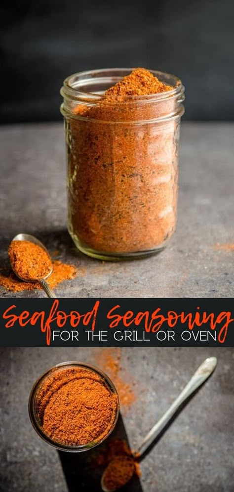 Soul Food Seasoning Recipes, Seafood Seasoning Recipe, Homemade Dry Mixes, Homemade Spice Mix, Dry Rub Recipes, Homemade Seasoning, Spice Blends Recipes, Spice Mix Recipes, Seasoning And Spice