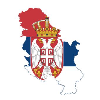 Serbia Flag  Map | Pinterest cover board size Serbian Flag, Pinterest Cover, Serbia Flag, Map Tattoos, Waste Of Time, World Geography, Mini Canvas Art, Mini Canvas, Eastern Europe