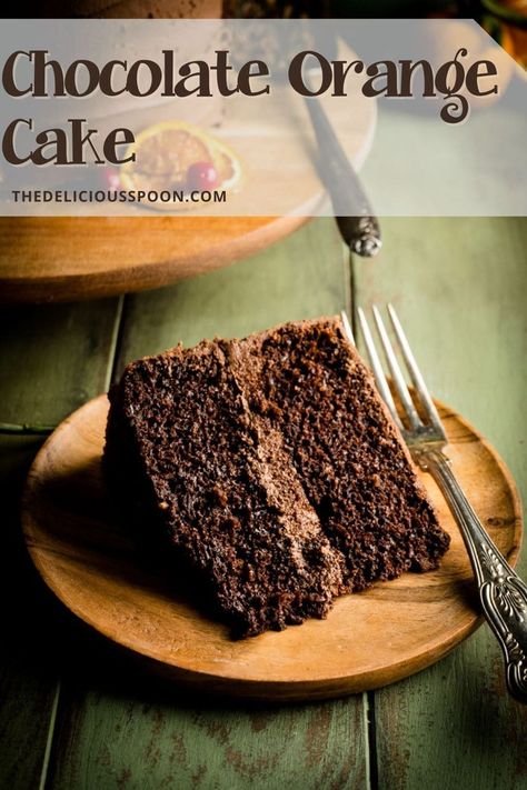 This unbelievably moist chocolate orange cake showcases rich layers of chocolate cake iced with decadent chocolate orange buttercream. #chocolatorangecakerecipe #chocolateorangecakes #chocolateorangecakeeasy #chocolateorangecakerecipeeasy #orangechocolatecakerecipe #orangechocolatecakerecipemoist Vegetarian Holiday Recipes, Best Easy Dessert Recipes, Chocolate Orange Cake, Orange Buttercream, Orange Chocolate Cake, Orange Frosting, Orange Cake Recipe, Orange Chocolate, Cupcake Flavors