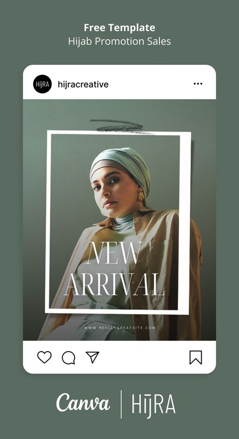 Download this free canva template about Hijab Promotion Sale - Instagram Post Green Minimalist. #Template #Islamic #Hijab #Canva #CanvaTemplate #Instagram #Feed #InstagramTemplate #ModernTemplate #Aesthetic #Minimalist Hijab Business, Minimalist Template, Green Minimalist, Campaign Ideas, Hijab Designs, Content Design, Silver Oak, Instagram Template Design, Aesthetic Minimalist