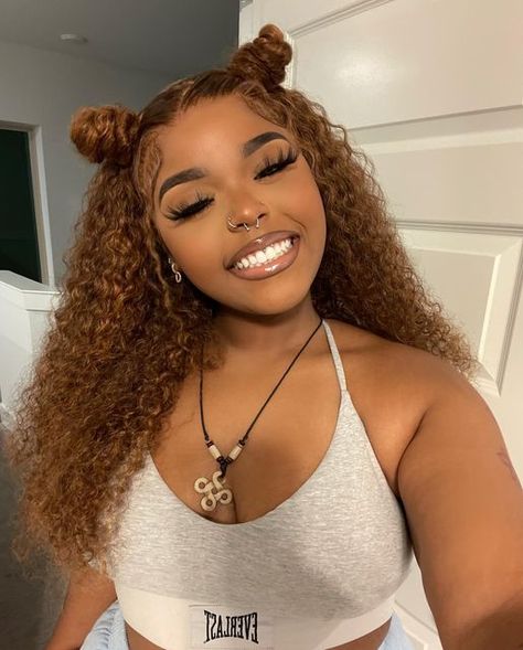 Jerry Curl, Ombre Lace Front, Ombre Highlights, 100 Human Hair Wigs, Curly Lace Front Wigs, Brown Highlights, Bleach Dye, High Ponytails, Human Hair Wig