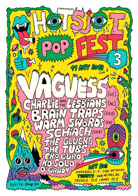 PSYCHEDELIC VINYL/GIG POSTER ART on Behance Animation Making, Gig Posters Design, Vinyl Record Album Covers, Animation Typography, Promo Flyer, Fueled By Coffee, Punk Poster, Gig Poster, Music Festival Poster