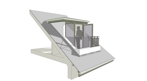 Dormer Balcony, Loft Conversion Balcony, Loft Conversion Roof, Mezzanine Ideas, Loft Dormer, Loft Conversion Plans, Roof Balcony, Dormer Loft Conversion, House Plans Australia