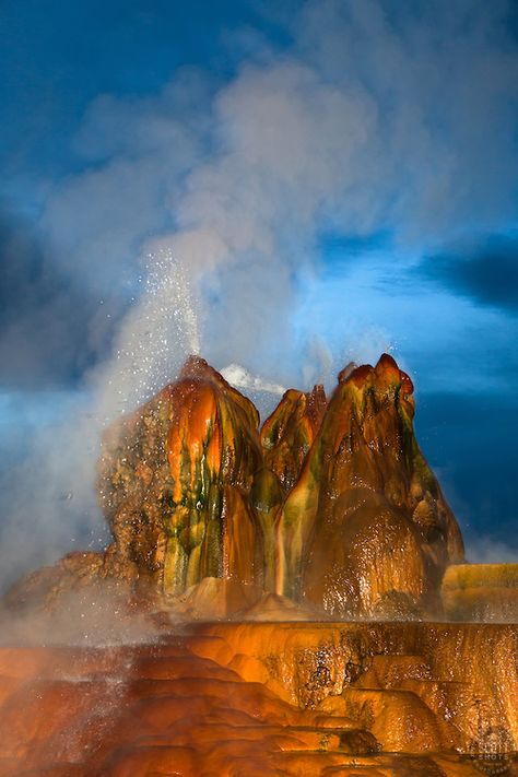 Fly Geyser Nevada, Fly Geyser, California Trail, Shots Photography, Black Rock Desert, Lake Tahoe, Northern California, Nevada, At Night