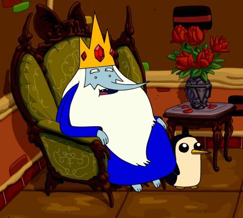 King Tattoo, Finn Jake, King Tattoos, Adventure Time Finn, Ice King, What Time Is, Fav Characters, I Miss Him, Reference Photos