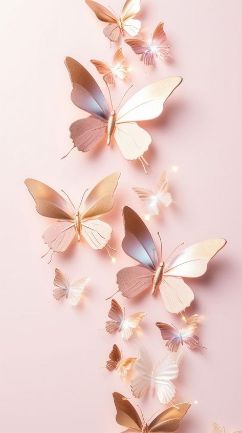 Butterflies in aesthetic glitter style butterfly insect petal. | premium image by rawpixel.com Butterfly Phone Wallpaper, Aesthetic Butterflies, Butterflies Aesthetic, Bookstagram Aesthetic, Vintage Aesthetic Retro, Aesthetic Glitter, Pattern Aesthetic, About Butterfly, Butterfly Aesthetic