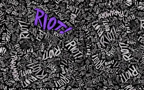 Paramore Riot digital wallpaper #music #Paramore #typography #purple #720P #wallpaper #hdwallpaper #desktop Riot Paramore, Paramore Riot, Paramore Wallpaper, Typography Wallpaper, Wallpaper Music, Latest Hd Wallpapers, Music Album Covers, Framed Wallpaper, Text Overlay