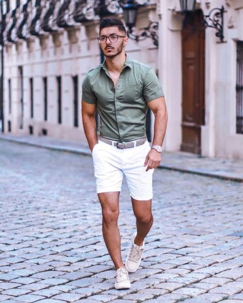 Mens Lifestyle Fashion, Mens Smart Casual Outfits, Mens Summer Outfits, Mens Casual Outfits Summer, Men With Street Style, Smart Casual Men, Short Men Fashion, Stylish Men Casual, Men's Casual Style