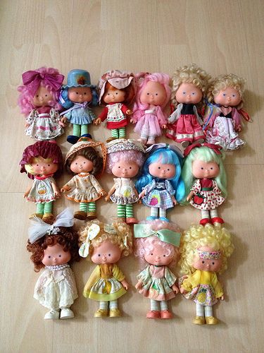 Vintage Strawberry Shortcake & Friends Dolls from Brazil | by lauper♥ann ///*c*\\\ Strawberry Shortcake Friends, Strawberry Shortcake Toys, Crepe Suzette, Vintage Strawberry Shortcake Dolls, Berry Shortcake, 1980s Childhood, Strawberry Shortcake Characters, Strawberry Shortcake Doll, Vintage Strawberry Shortcake