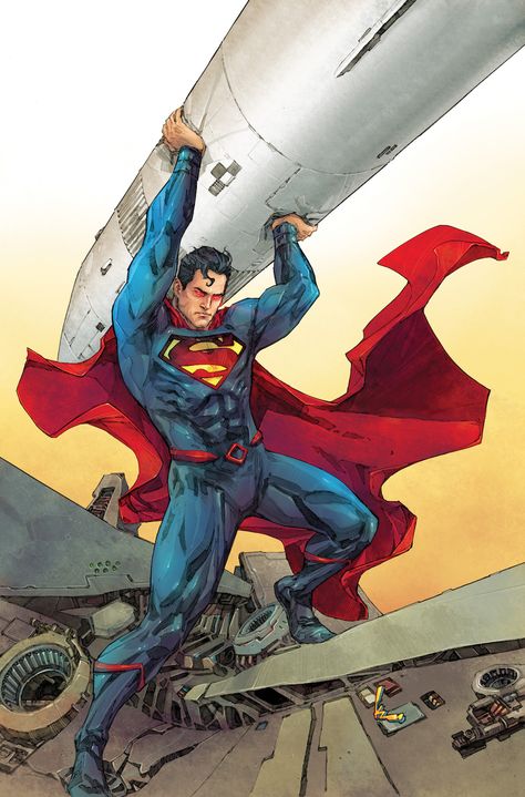 Clark takes his son on their first mission together to confront a mysterious creature. SUPERMAN #2, available 7/6! Comic Superman, Superman 2, Superman Gifts, Superman Artwork, Dc Rebirth, Superman Family, Superman Man Of Steel, Superman Art, Univers Dc