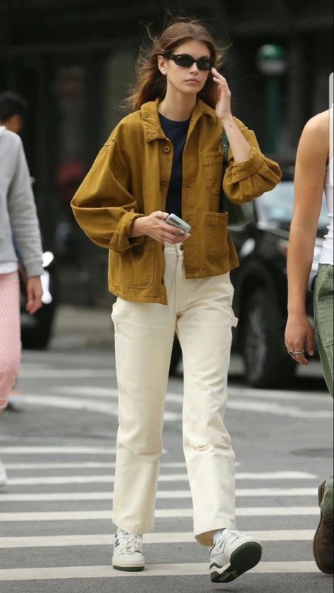 February 2024 Outfit, Kaia Gerber Outfits, Kaia Gerber Street Style, Kaia Gerber Style, Models Off Duty Style, Model Style, Kaia Gerber, Star Style, Celebrity Street Style