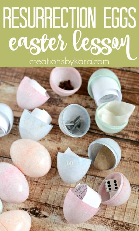 Spiritual Easter Ideas, Lds Easter Lesson, Lds Easter Activities, Christ Centered Easter Crafts, Easter Object Lesson, He Is Risen Printable, Lds Easter, Easter Egg Activities, Easter Religious Crafts